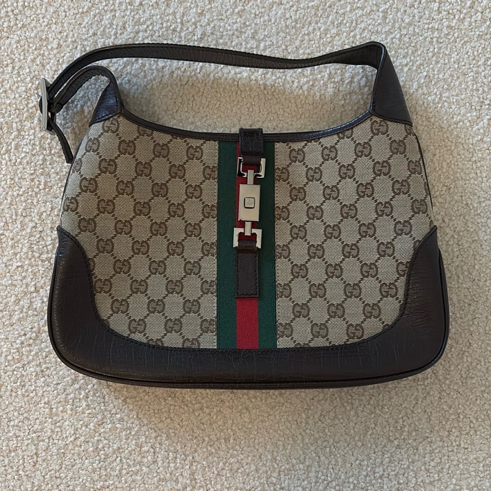 Gucci GG Canvas Jackie shoulder bag